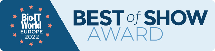 Bio-IT World Europe best of Show Awards 2022